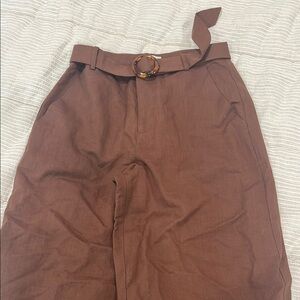 Radha Pant in Coconut CAMI NYC SIZE 4